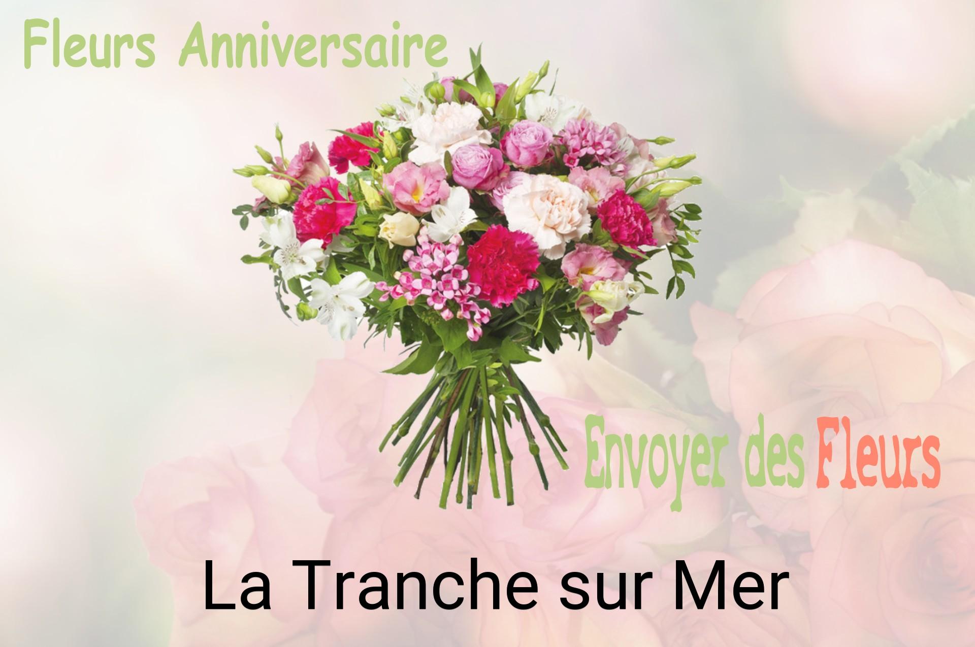 Bouquet de fleurs d’anniversaire livré à La Tranche-sur-Mer