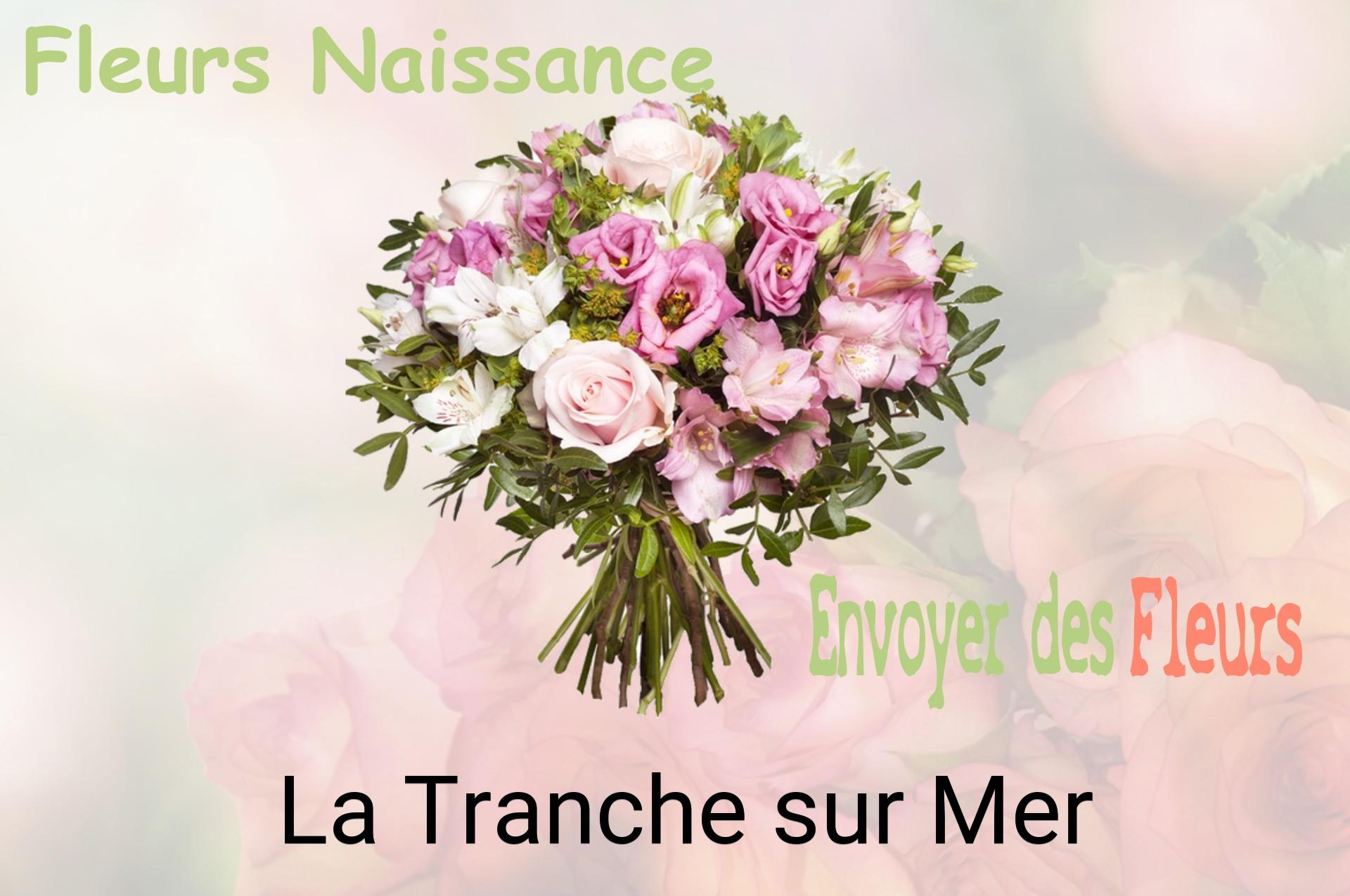 Bouquet de fleurs de naissance livré à La Tranche-sur-Mer