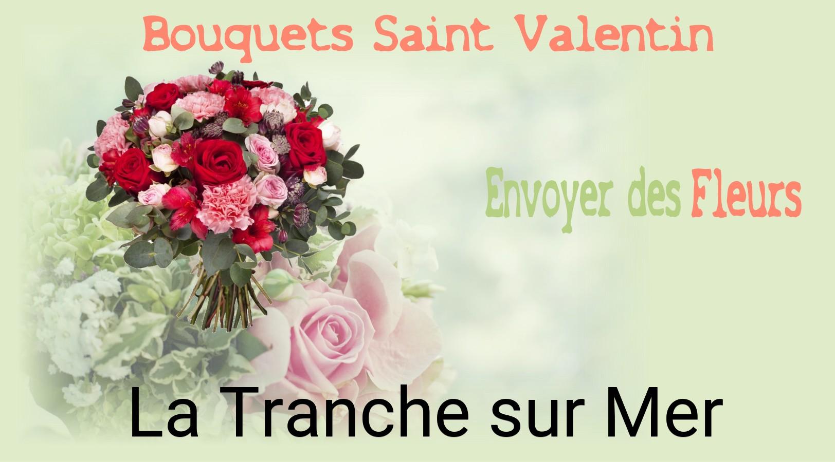 Roses de Saint-Valentin livrées à La Tranche-sur-Mer